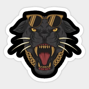 Tiger Face Sticker